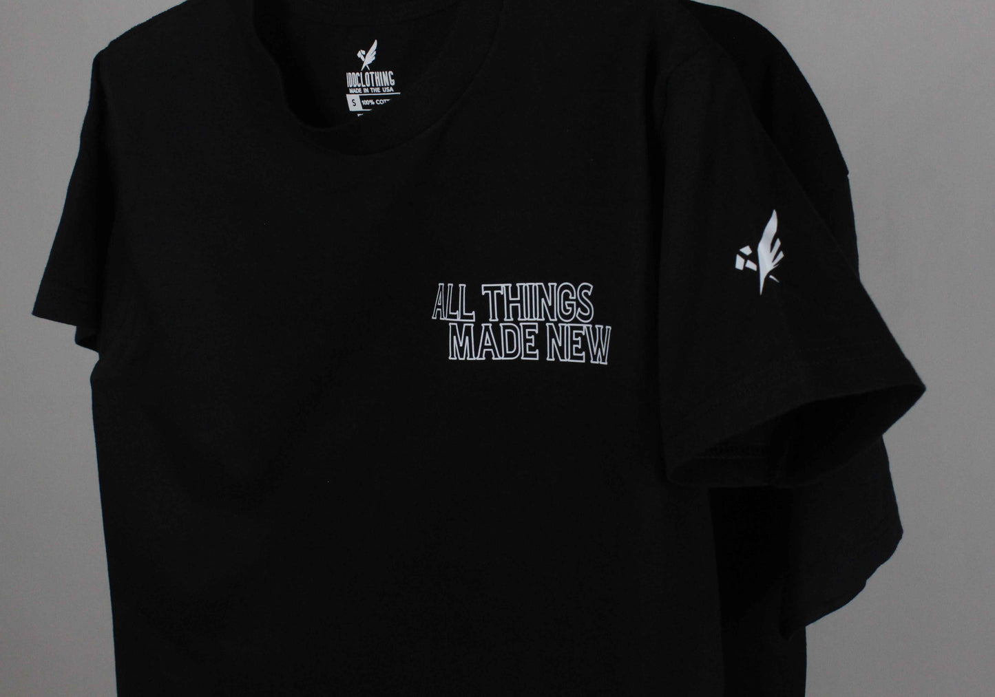 ATMN "All Things Made New" Black T-Shirt