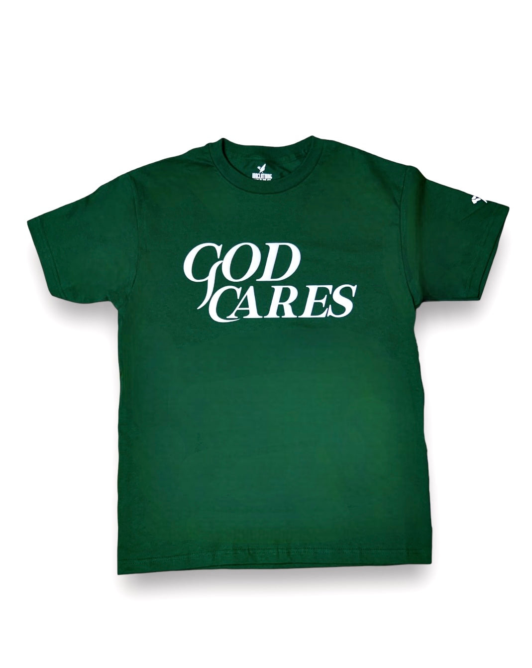 GC "God Cares" OG Forest Green T-Shirt